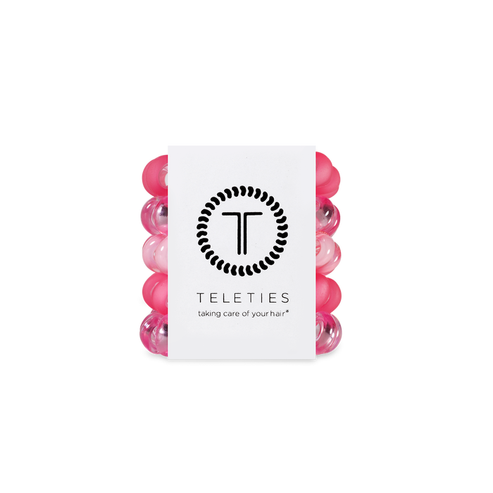 Spiral Hair Coils | Tiny | Pretty in Pink Hair Ties