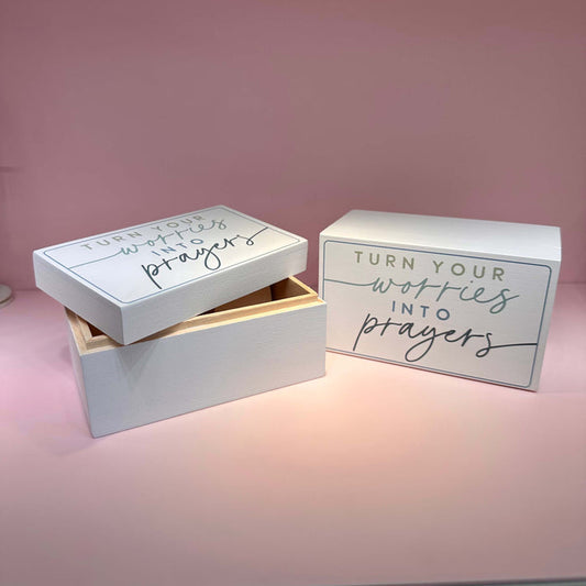 SS - Turn Your Worries into Prayers Box