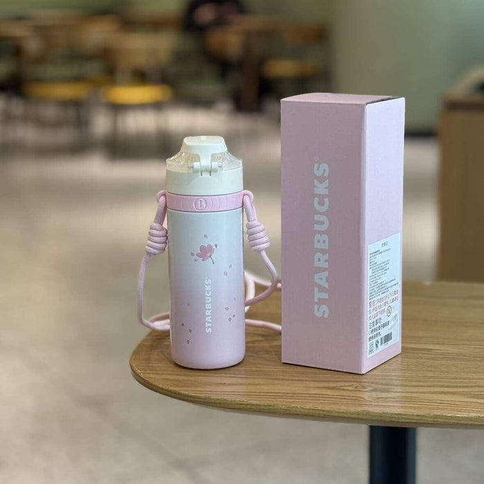 500ml stainless steel carry-on cup with cup belt Limited time sale! !