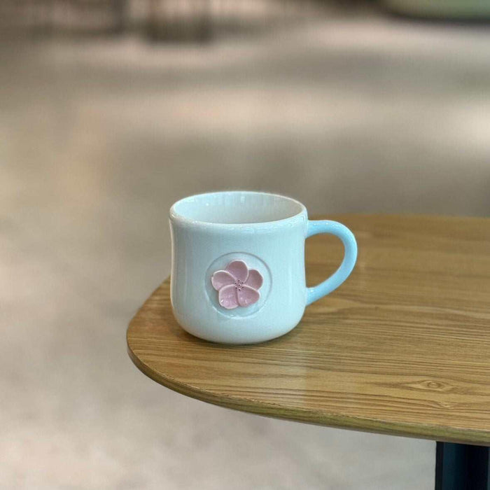 414ml pink cherry blossom first opening mug in stock seconds!!