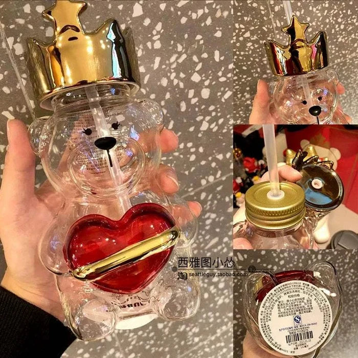 Starbucks Cup Crown 532ml Love Bear.