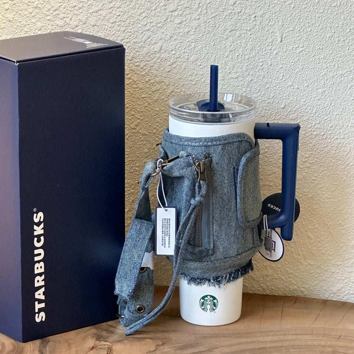 1180ml stainless steel double spout with multi-function cup sleeve