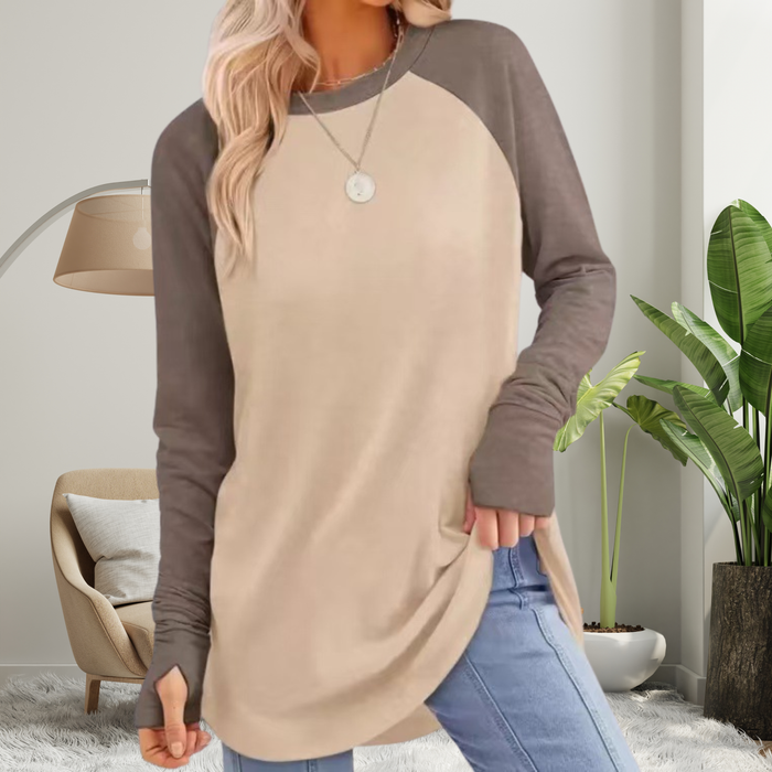 Khaki with Dark Khaki / UK 8 (S)