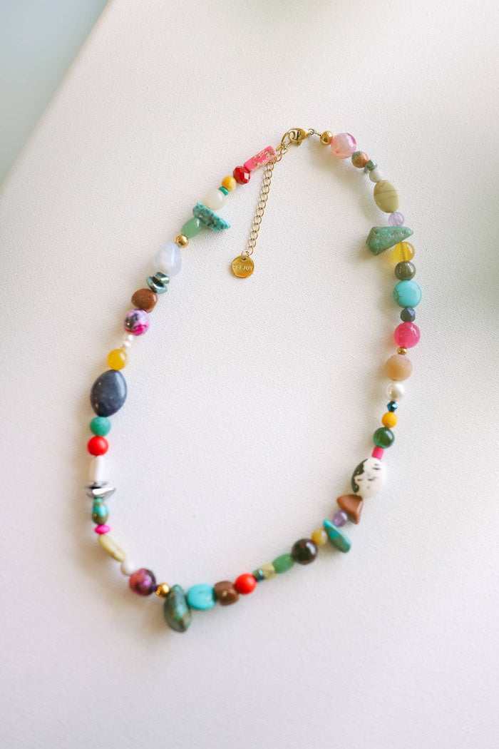 Stevie Colorful Beaded Necklace