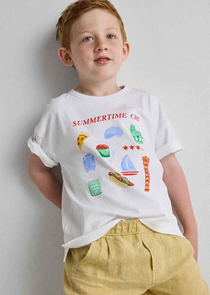 Summertime Chi Icons Oversized Tee