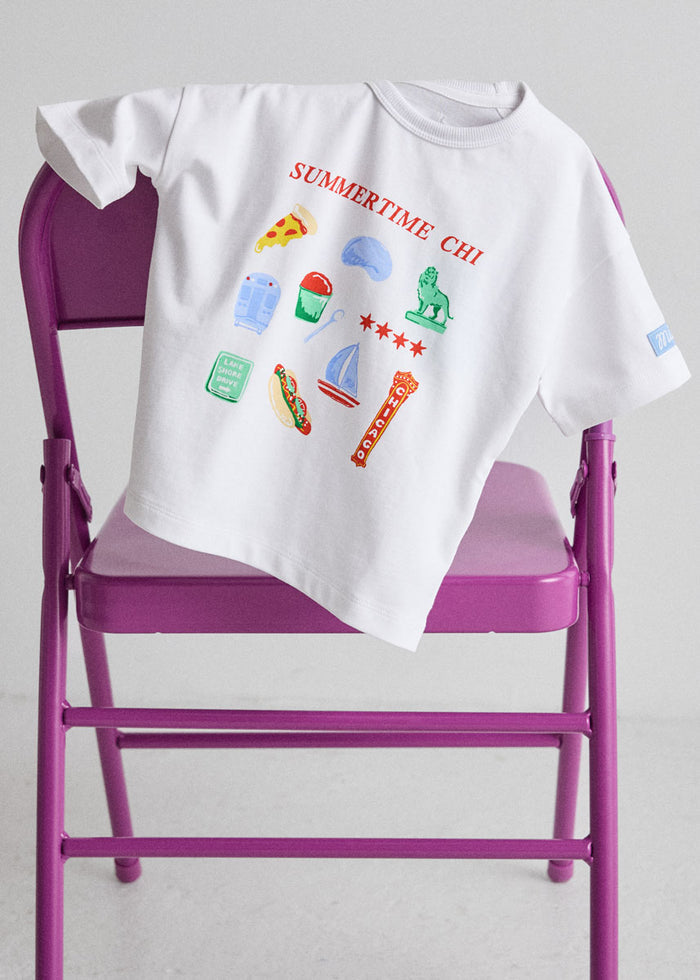 Summertime Chi Icons Oversized Tee