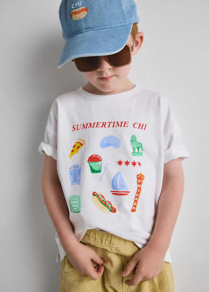 Summertime Chi Icons Oversized Tee
