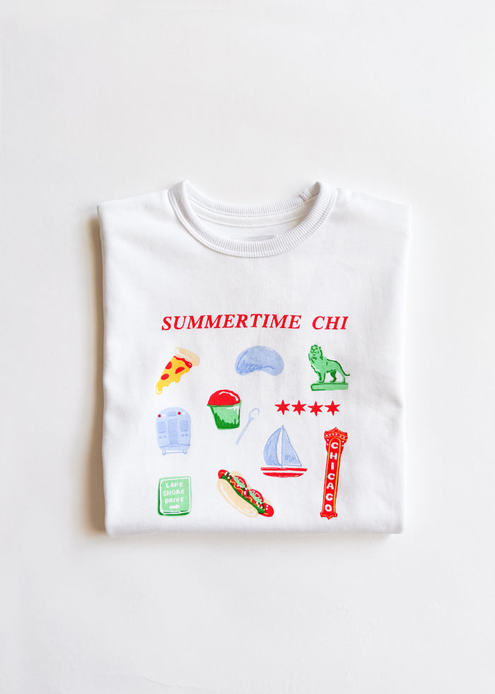 Summertime Chi Icons Oversized Tee