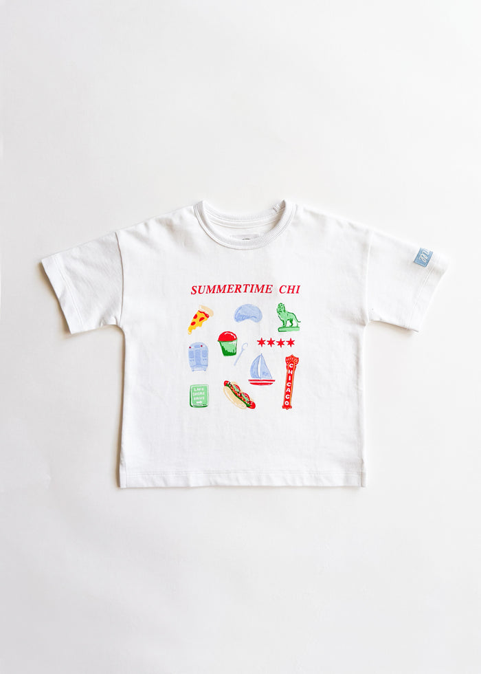 Summertime Chi Icons Oversized Tee