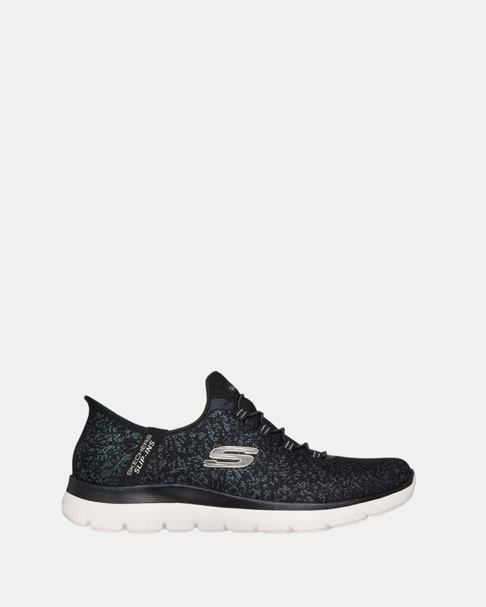 Summits Slip-Ins Black/Gold