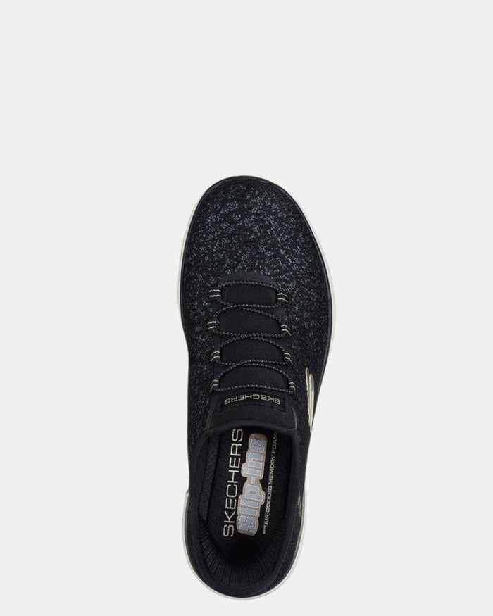 Summits Slip-Ins Black/Gold