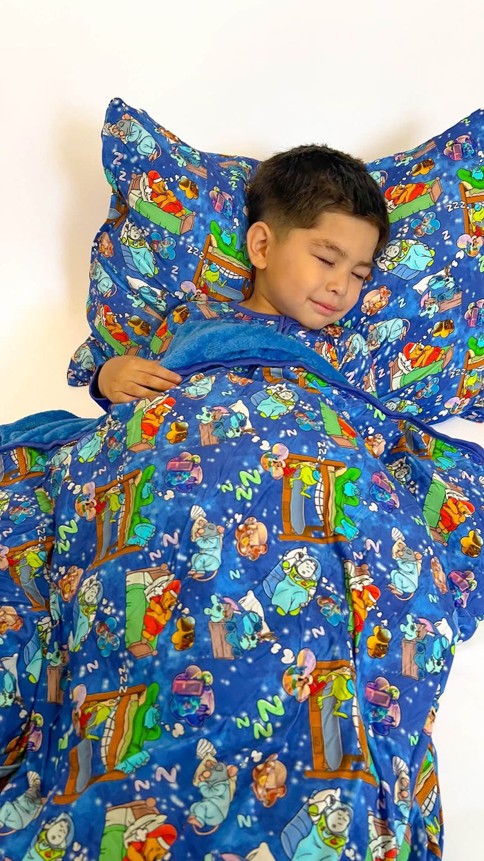 Sweet Dreams, Pals Bamboo Minky Blanket