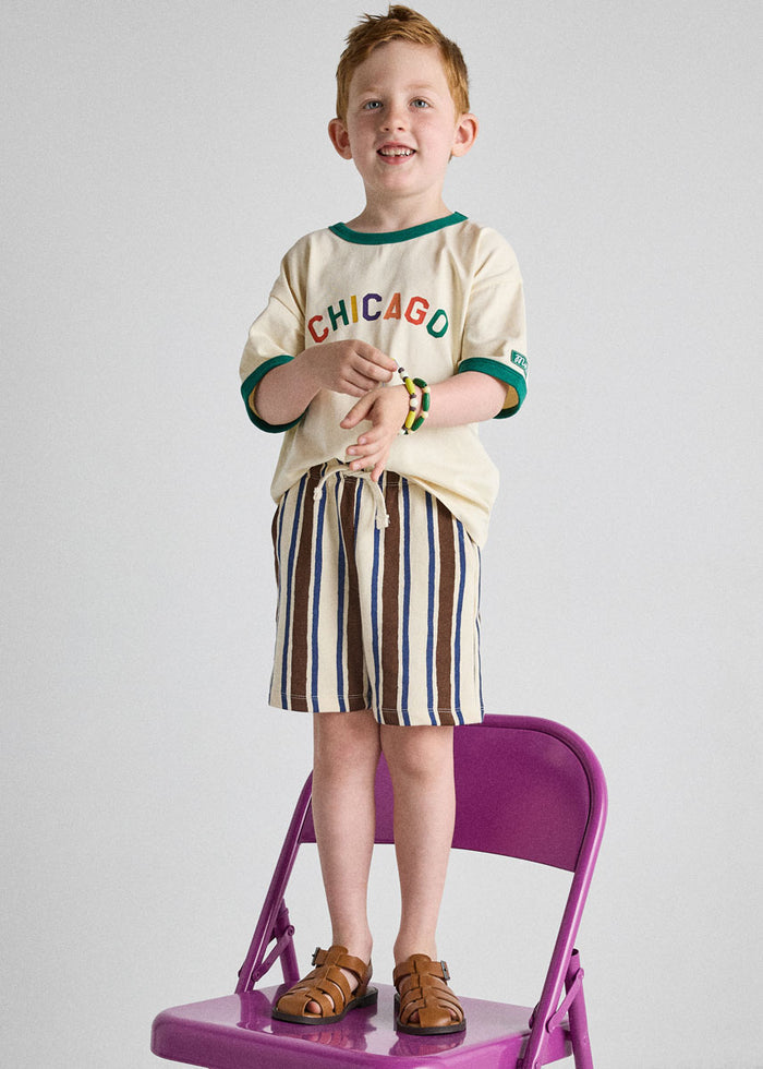 Sweet Home Chicago Oversized Ringer Tee