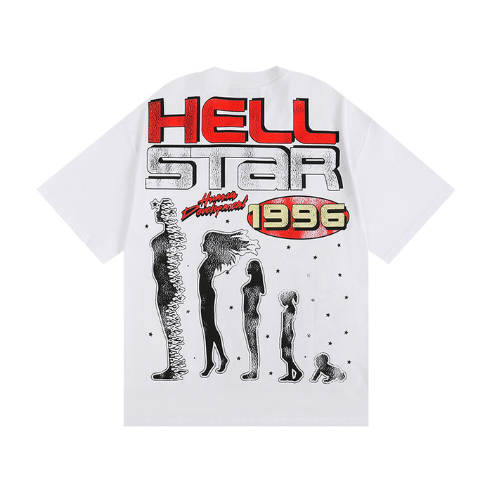 T-Shirt Hellstar Human Development white 1996