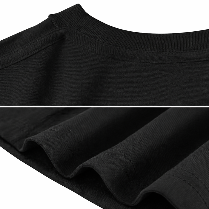 T-shirt Noir Streetwear Strong Inside