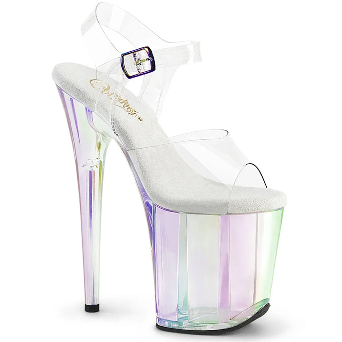 Tacones Pleaser FLAMINGO-808HT Transparente Holo Tinted