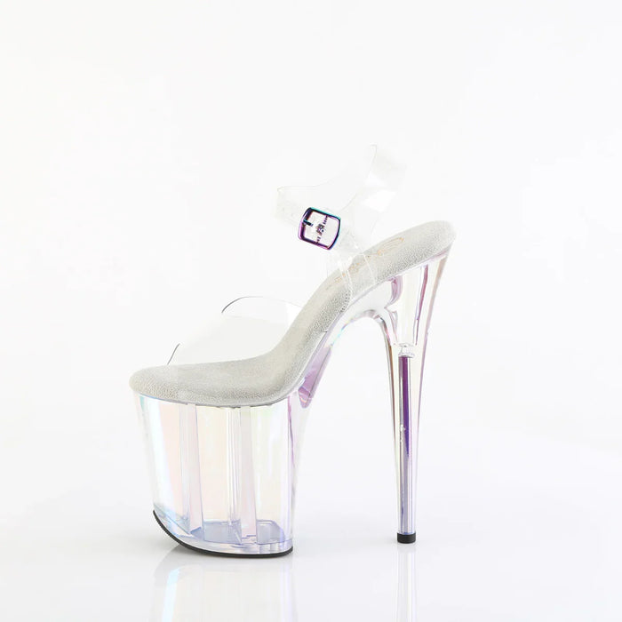 Tacones Pleaser FLAMINGO-808HT Transparente Holo Tinted