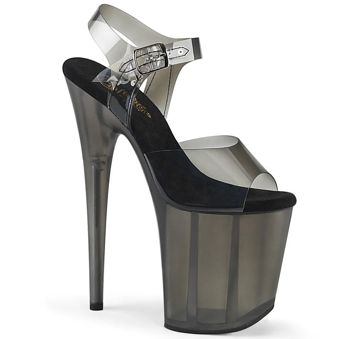 Tacones Pleaser FLAMINGO-808N-T Negro Gradient Ahumado