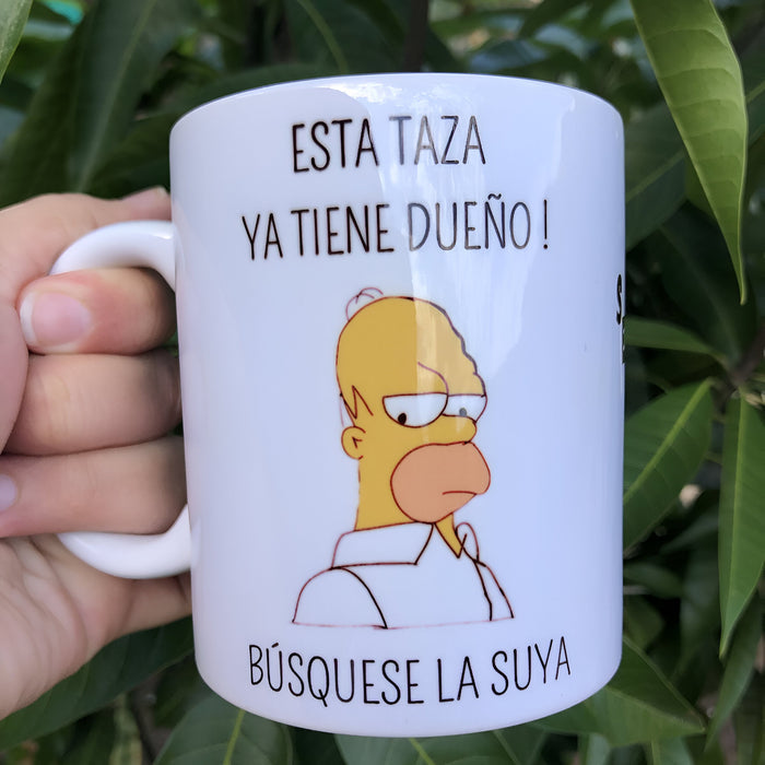 Tasse humour Cette tasse a déjà un propriétaire – cadeau bureau