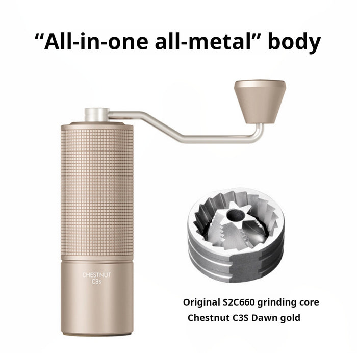 Chestnut C3S - Dawn Gold - All-in-One Edition Includes brush + storage bag + air blower