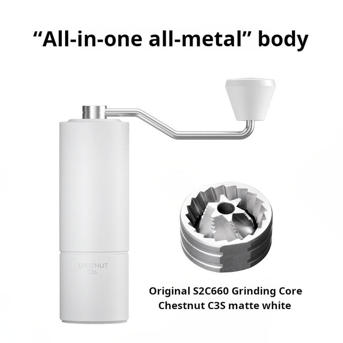 Chestnut C3S - Matte White - All-Purpose Edition Includes brush + storage bag + air blower