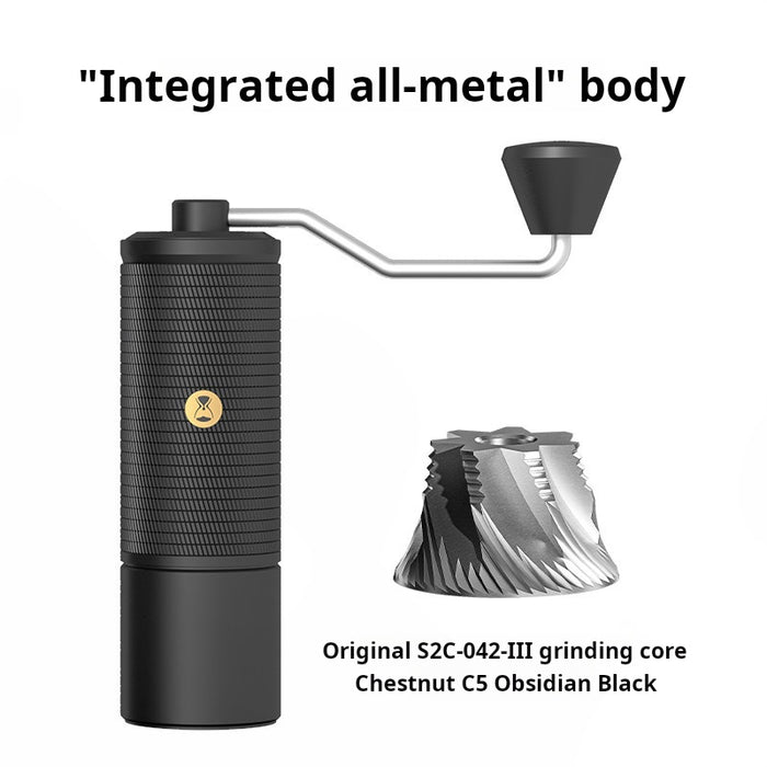 Taymour Chestnut C5 Hand Crank Coffee Grinder Tool Italian Hand Grinder C3S Home Hand Crank Grinder