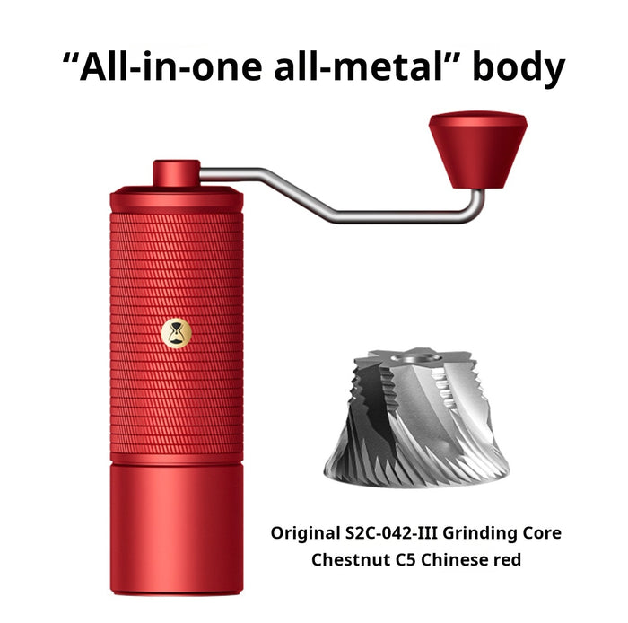 Taymour Chestnut C5 Hand Crank Coffee Grinder Tool Italian Hand Grinder C3S Home Hand Crank Grinder