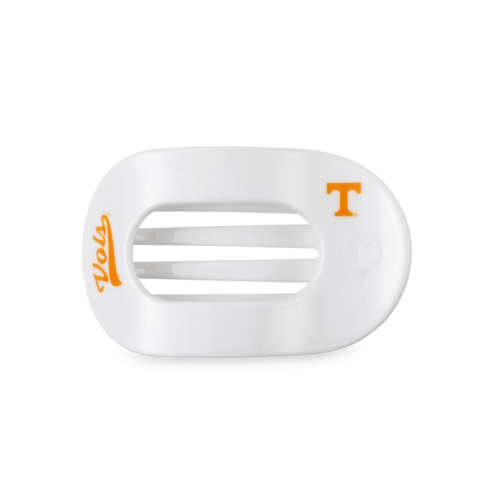 TELETIES University of Tennessee Flat Round Hair Clip – Medium Go Vols!