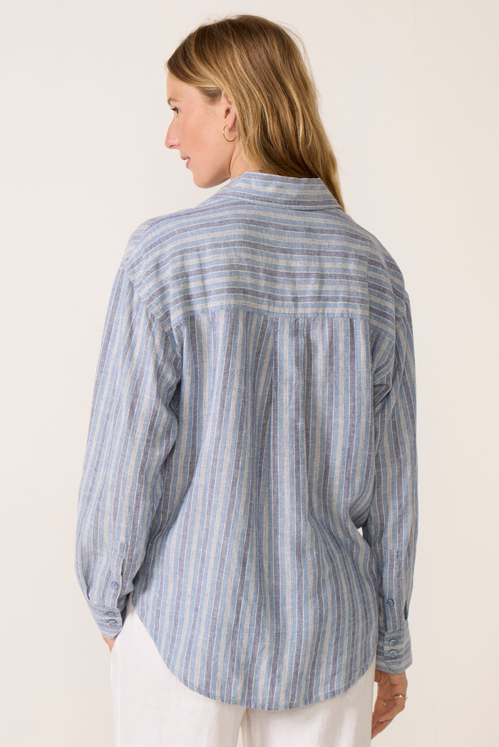 The Perfect Striped Button Up