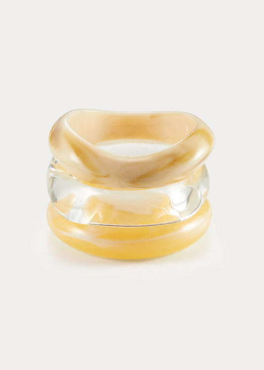 The Yellow Formentera Bangle