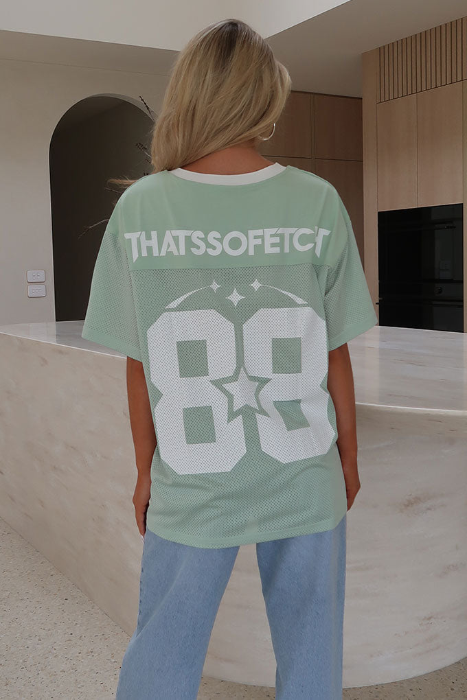 Think Later Jersey Tee - Green