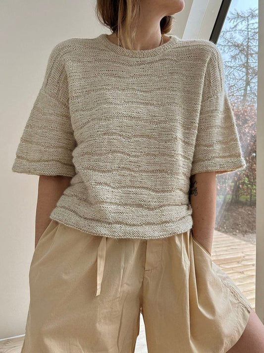 Tide Loop Tee fra Other Loops, No 21 + 13 strikkekit Strikkekit Other Loops