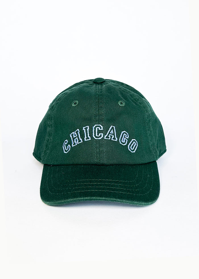 Toddler Chicago Arch Dad Hat - Green & Blue