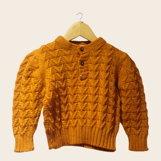 Toki Baby Cardigan | Handknitted, Eco-Friendly Wool, Soft & Stylish - Mojopanda Organic  Store