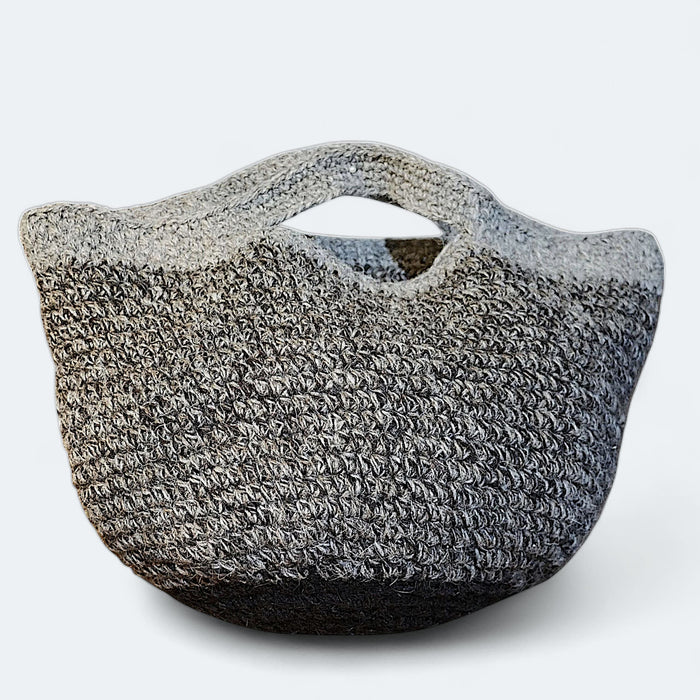 Tote Bag 100%  Organic Wool - Mojopanda Organic  Store
