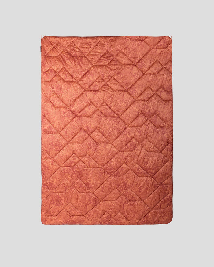 Trailhead Blanket  -  Redwood Nature Lines Print