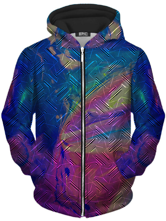 Trifecta Unisex Zip-Up Hoodie Noctum X Truth Epic Hoodie