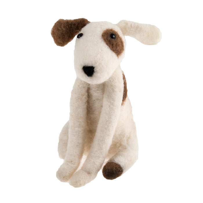 Trimits Needle Felting Kit Dog, 9x11.5cm, Includes Wool, Needle, Polystyrene Shapes, Instructions