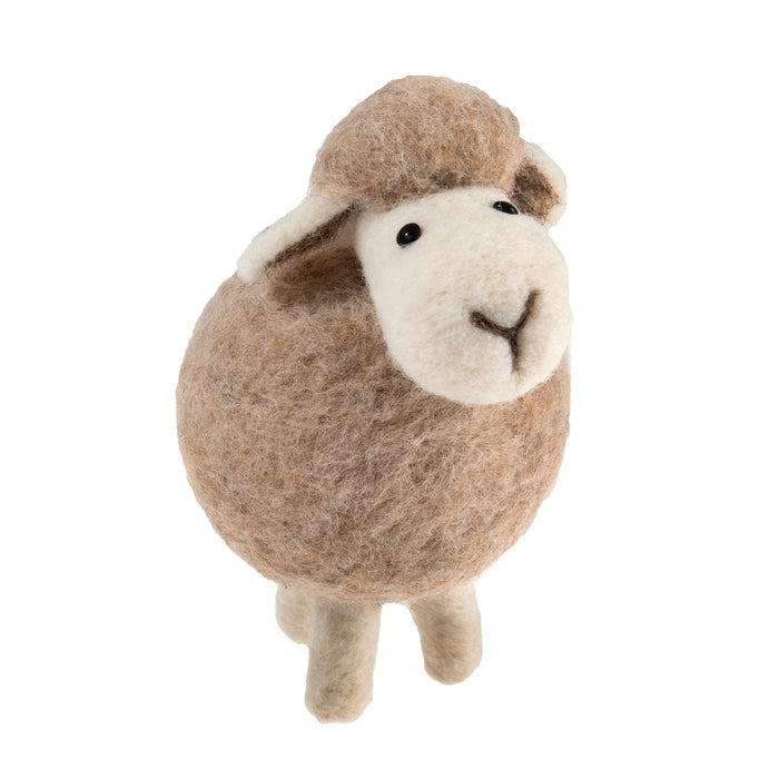 Trimits Needle Felting Kit Sheep, 9x11.5cm, Includes Wool, Needle, Polystyrene Shapes, Instructions
