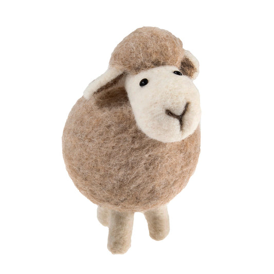 Trimits Needle Felting Kit Sheep, 9x11.5cm, Includes Wool, Needle, Polystyrene Shapes, Instructions