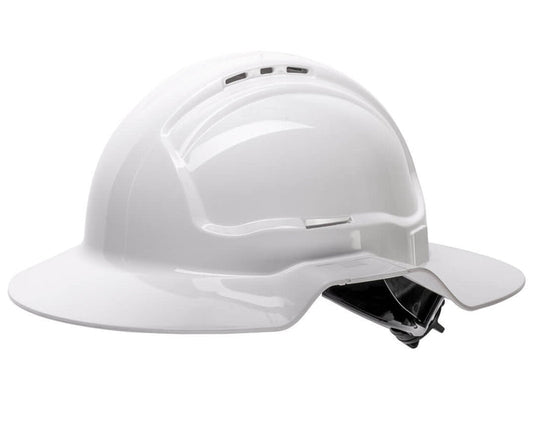 Tuffguard Broadbrim Vented Hard Hat