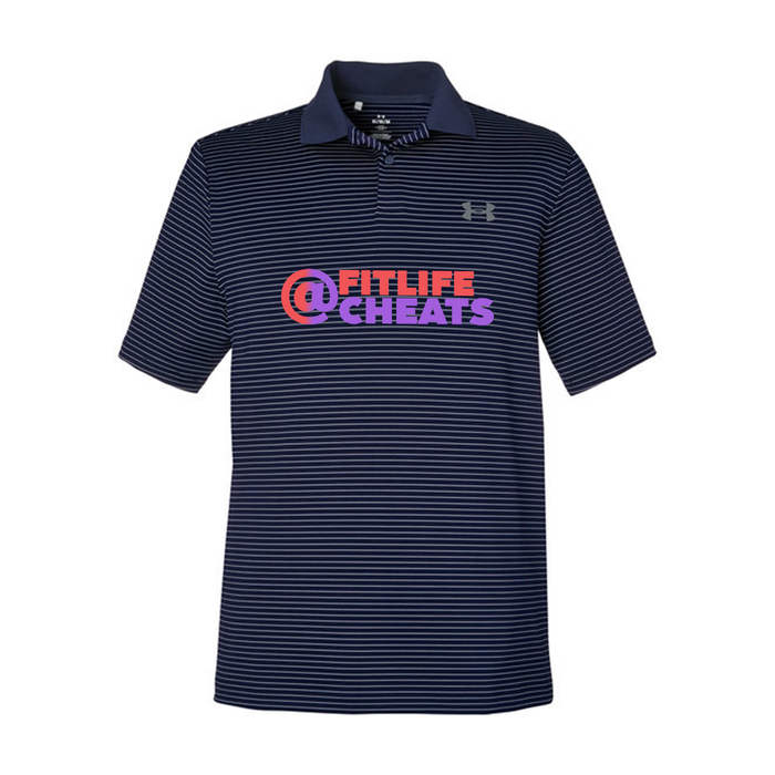Under Armour Men's 3.0 Striped Perf Polo, Full Color