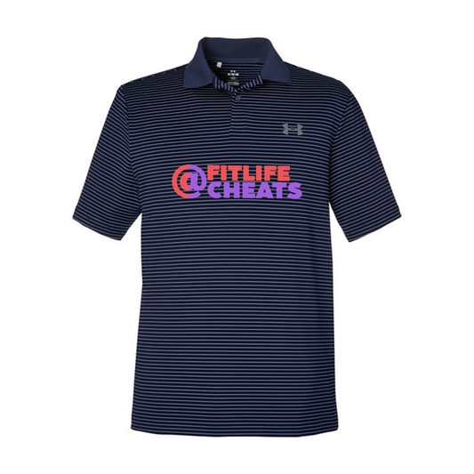 Under Armour Men's 3.0 Striped Perf Polo, Full Color