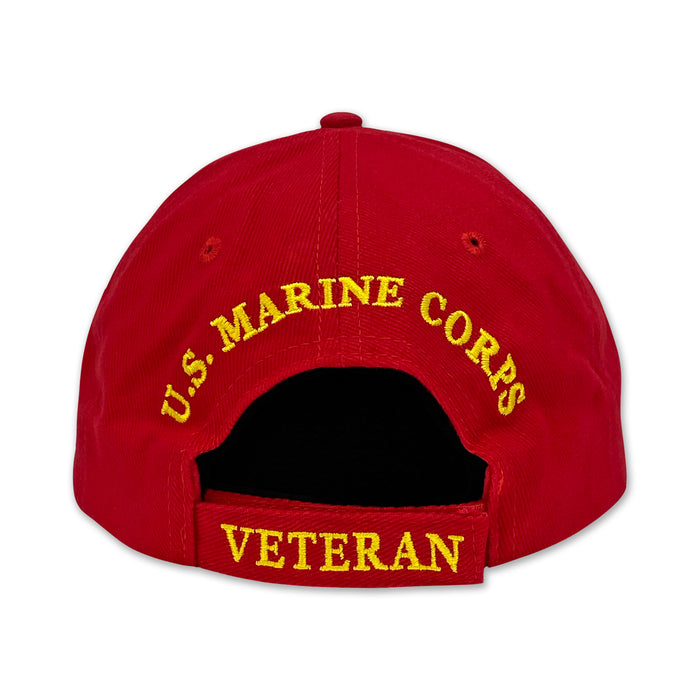 U.S. Marine Corps Veteran Hat (Red)