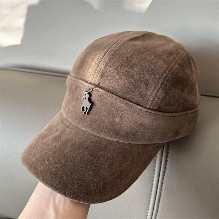 velvet hat Korean autumn and winter casual.