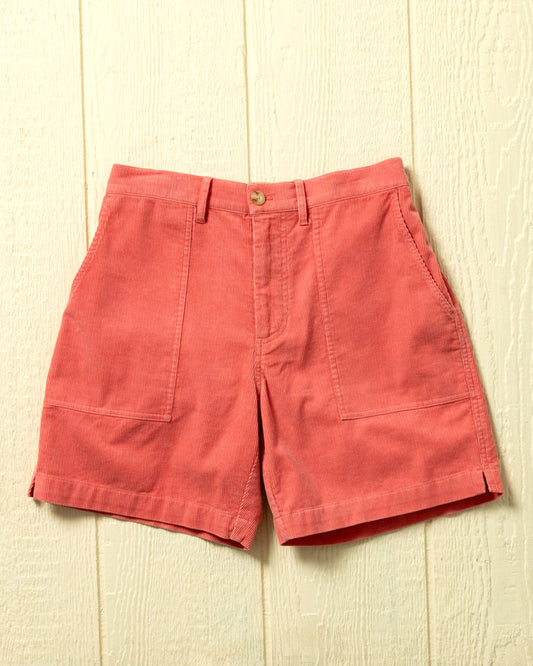 Ventura Short in Salmon Corduroy