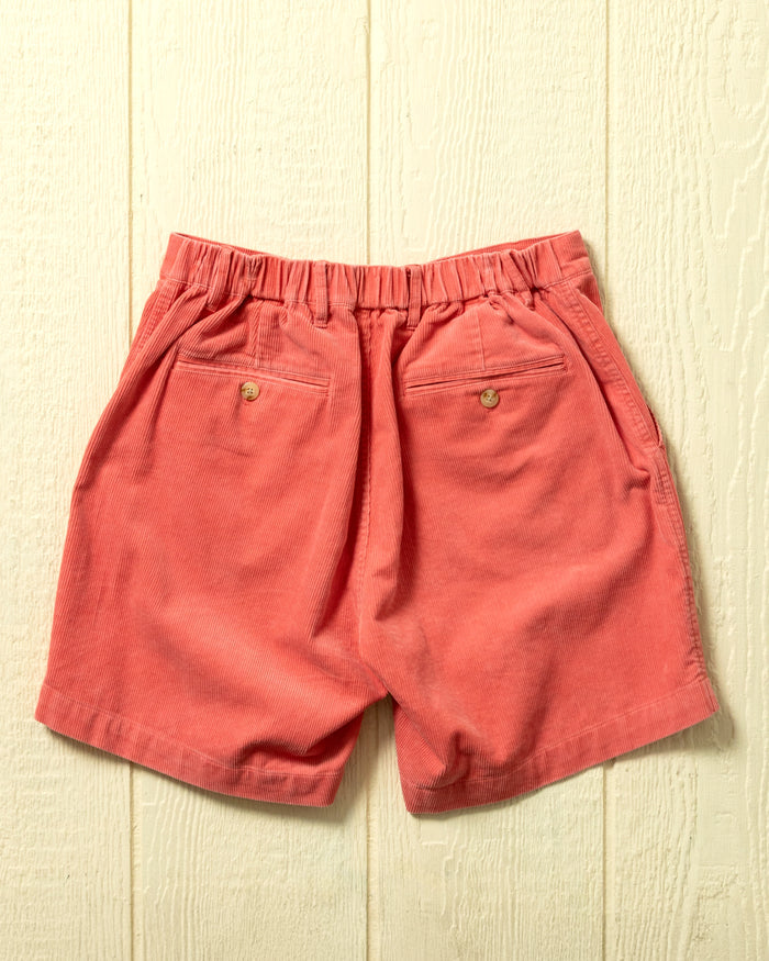 Ventura Short in Salmon Corduroy