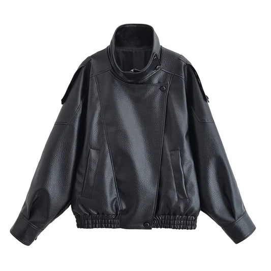 Veste en simili cuir