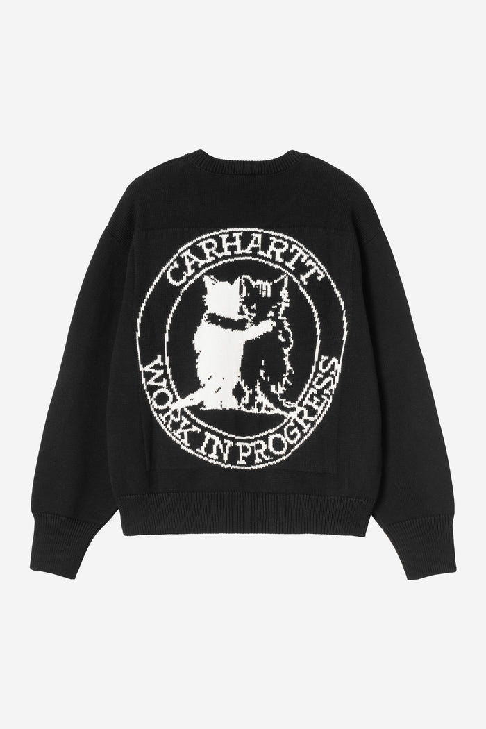 W Hugging Cats Sweater