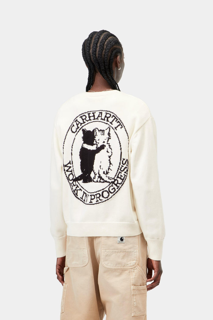 W Hugging Cats Sweater